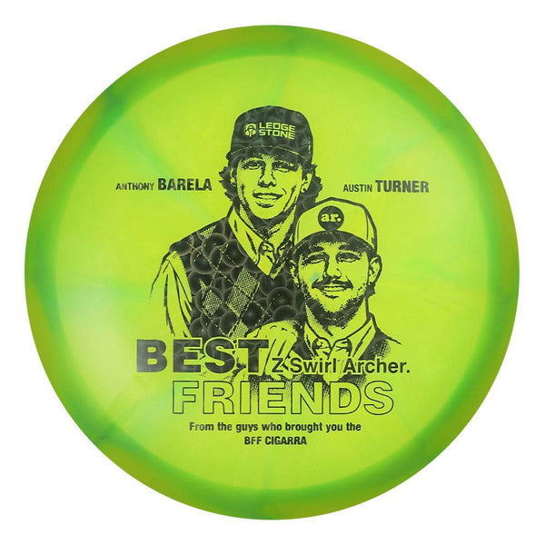 #44 EXACT DISC (Black Orbs) 175-176 BFF Z Swirl Archer (Anthony Barela & Austin Turner)