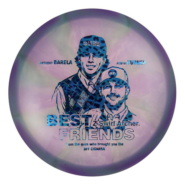 #45 EXACT DISC (Blue Cheetah) 175-176 BFF Z Swirl Archer (Anthony Barela & Austin Turner)
