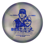 #52 EXACT DISC (Blue Dark Shatter) 175-176 BFF Z Swirl Archer (Anthony Barela & Austin Turner)