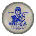 #54 EXACT DISC (Blue Dark Shatter) 175-176 BFF Z Swirl Archer (Anthony Barela & Austin Turner)