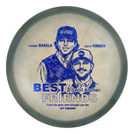 #60 EXACT DISC (Blue Dark Shatter) 175-176 BFF Z Swirl Archer (Anthony Barela & Austin Turner)