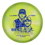 #61 EXACT DISC (Blue Dark Shatter) 175-176 BFF Z Swirl Archer (Anthony Barela & Austin Turner)