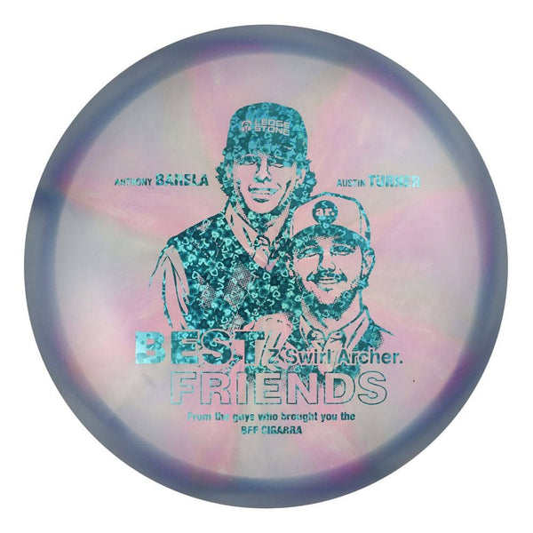 #68 EXACT DISC (Blue Hearts) 175-176 BFF Z Swirl Archer (Anthony Barela & Austin Turner)