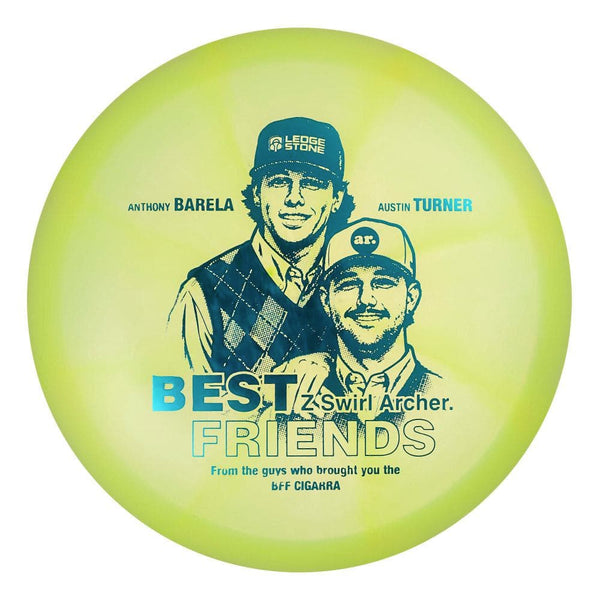 #6 EXACT DISC (Teal Metallic) 173-174 BFF Z Swirl Archer (Anthony Barela & Austin Turner)