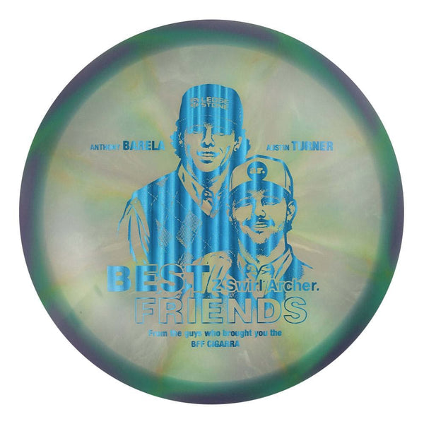 #70 EXACT DISC (Blue Lasers) 175-176 BFF Z Swirl Archer (Anthony Barela & Austin Turner)