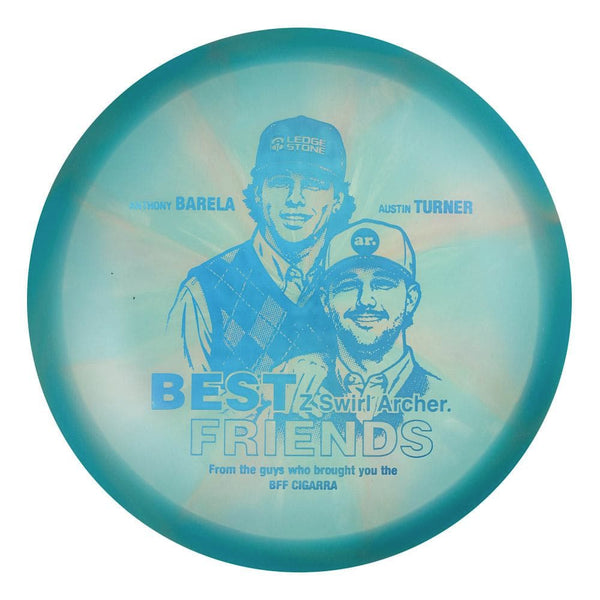#75 EXACT DISC (Blue Light Holo) 175-176 BFF Z Swirl Archer (Anthony Barela & Austin Turner)