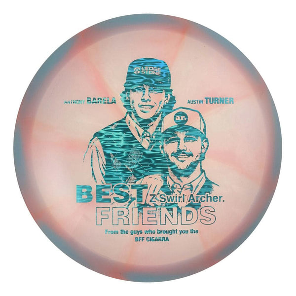 #80 EXACT DISC (Blue Waterfall) 175-176 BFF Z Swirl Archer (Anthony Barela & Austin Turner)