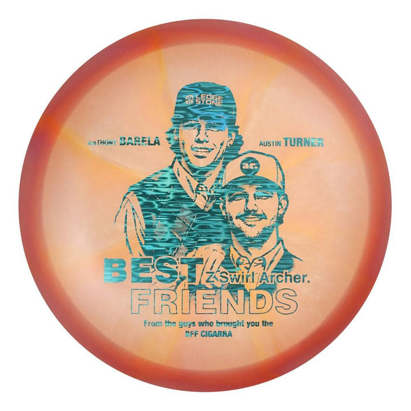 #81 EXACT DISC (Blue Waterfall) 175-176 BFF Z Swirl Archer (Anthony Barela & Austin Turner)
