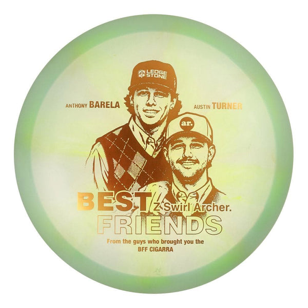 #87 EXACT DISC (Copper Metallic) 175-176 BFF Z Swirl Archer (Anthony Barela & Austin Turner)