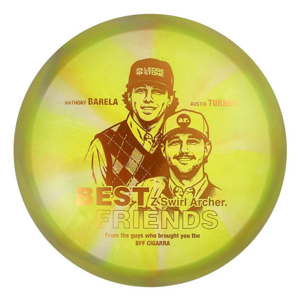 #91 EXACT DISC (Copper Metallic) 175-176 BFF Z Swirl Archer (Anthony Barela & Austin Turner)
