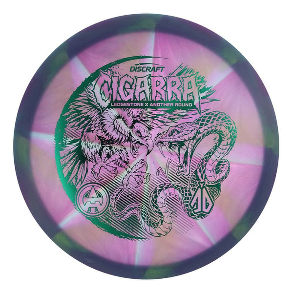 #13 EXACT DISC (Green Metallic) 164-166 ESP Swirl BFF Cigarra