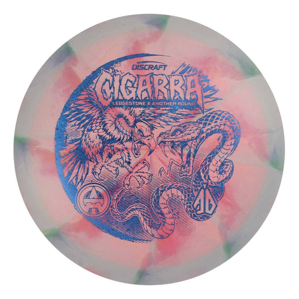 #27 EXACT DISC (Blue Sparkle Stars) 167-169 ESP Swirl BFF Cigarra