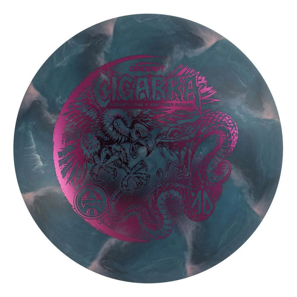 #37 EXACT DISC (Magenta Metallic) 167-169 ESP Swirl BFF Cigarra