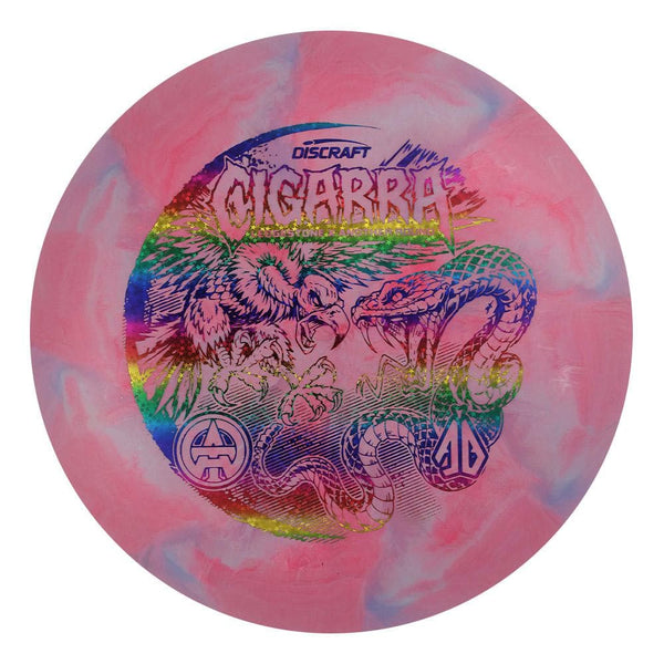 #39 EXACT DISC (Rainbow Sparkle Stars) 167-169 ESP Swirl BFF Cigarra