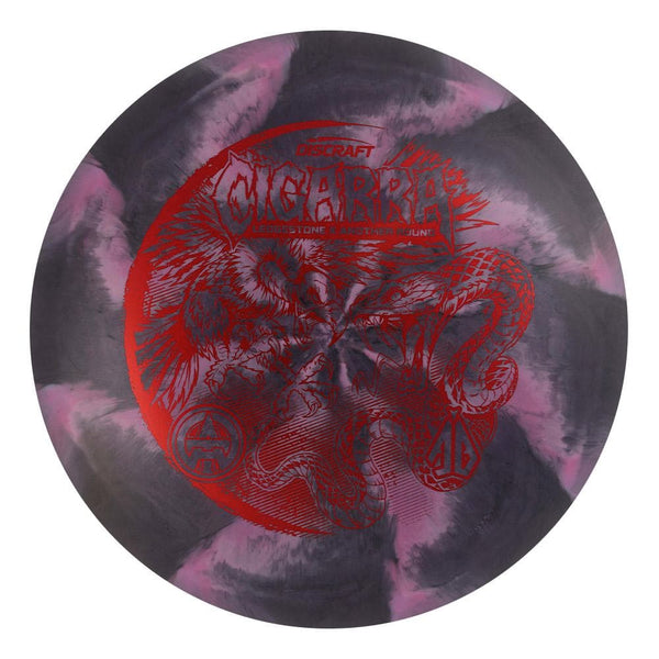 #41 EXACT DISC (Red Matte-allic) 167-169 ESP Swirl BFF Cigarra