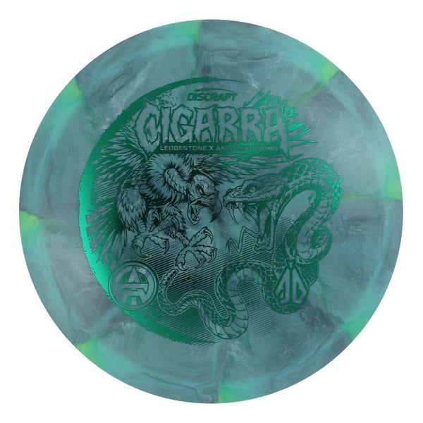 #4 EXACT DISC (Green Metallic) 160-163 ESP Swirl BFF Cigarra