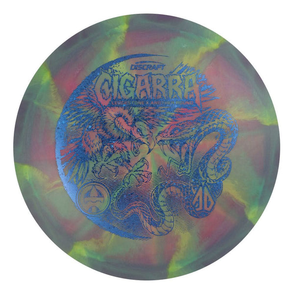 #55 EXACT DISC (Blue Sparkle Stars) 170-172 ESP Swirl BFF Cigarra