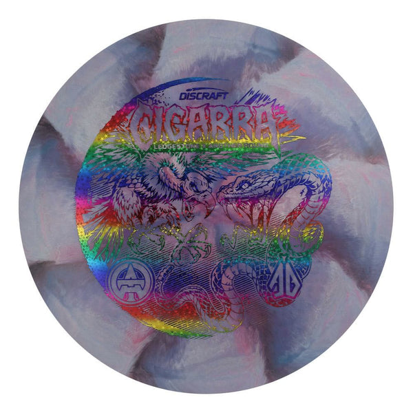 #64 EXACT DISC (Rainbow Sparkle Stars) 170-172 ESP Swirl BFF Cigarra
