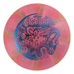 #82 EXACT DISC (Blue Metallic) 173-174 ESP Swirl BFF Cigarra