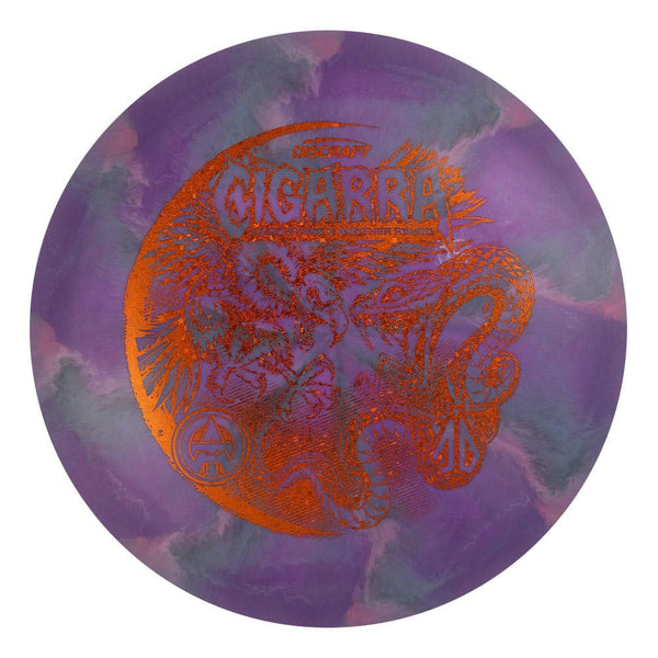 #91 EXACT DISC (Orange Sparkle Stars) 173-174 ESP Swirl BFF Cigarra