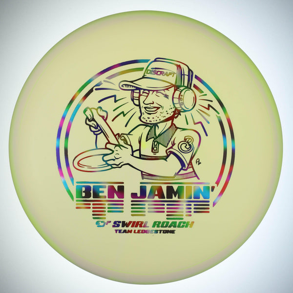 #100 Jellybean 173-174 Ben Callaway ESP Swirl Roach "Ben Jamin'" (Exact Disc)