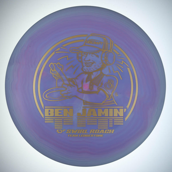 #19 Gold Brushed 170-172 Ben Callaway ESP Swirl Roach "Ben Jamin'" (Exact Disc)