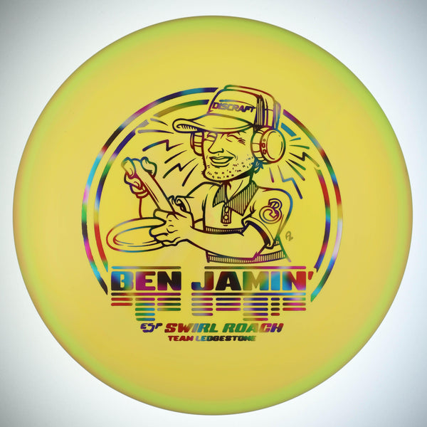 #46 Jellybean 173-174 Ben Callaway ESP Swirl Roach "Ben Jamin'" (Exact Disc)