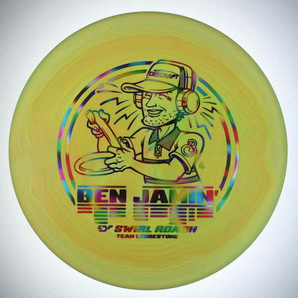 #48 Jellybean 173-174 Ben Callaway ESP Swirl Roach "Ben Jamin'" (Exact Disc)