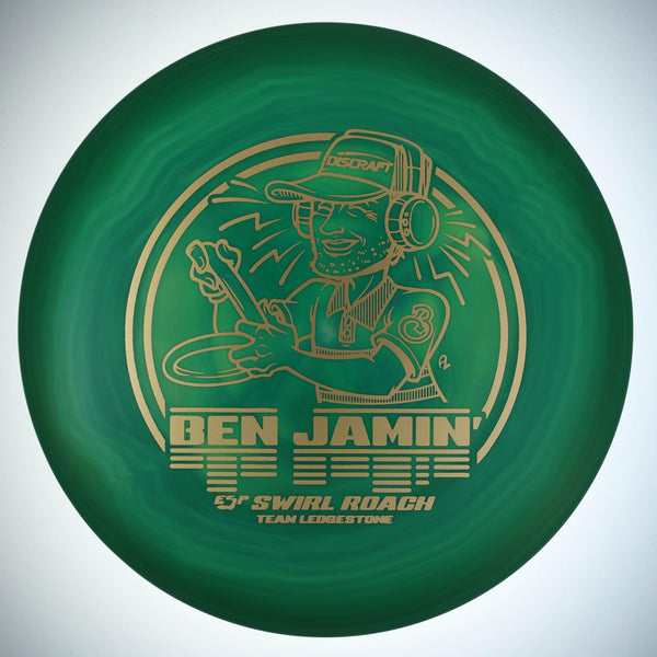 #5 Gold Brushed 170-172 Ben Callaway ESP Swirl Roach "Ben Jamin'" (Exact Disc)