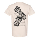 XS Northwood Map 1st Phorm White Tee