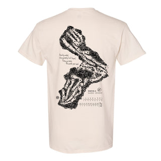 XS Northwood Map 1st Phorm White Tee