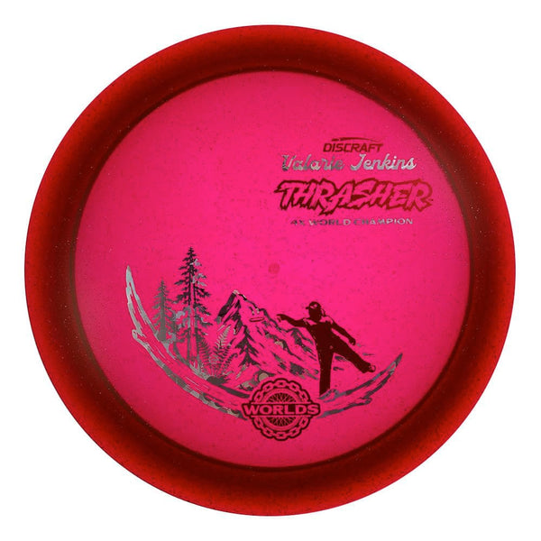 #10 Red (RANDOM FOIL) 173-174 Valarie Jenkins Z Sparkle 2017 TS Plastic Thrasher Detroit 26