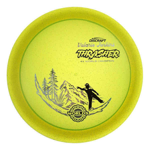 #12 Dayglo (RANDOM FOIL) 175-176 Valarie Jenkins Z Sparkle 2017 TS Plastic Thrasher Detroit 26