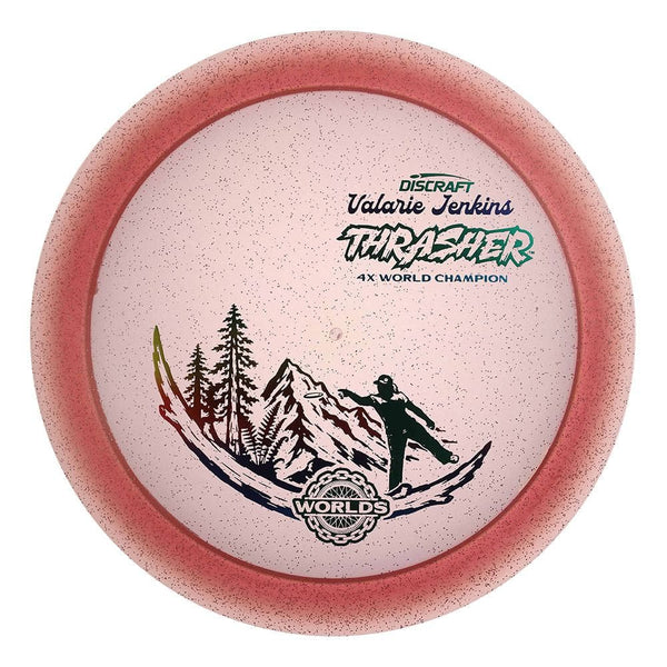 #8 Pink (RANDOM FOIL) 173-174 Valarie Jenkins Z Sparkle 2017 TS Plastic Thrasher Detroit 26