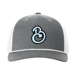 Heather Gray/White Ben Callaway Icon Trucker Hat