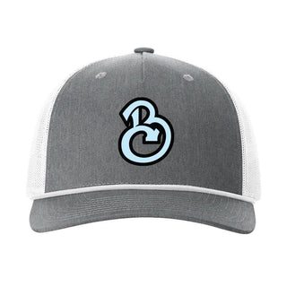 Heather Gray/White Ben Callaway Icon Trucker Hat