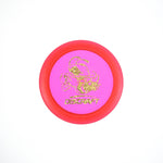 Red (Gold Disco Dots) Can Topper Snap Cap Mini Buzzz