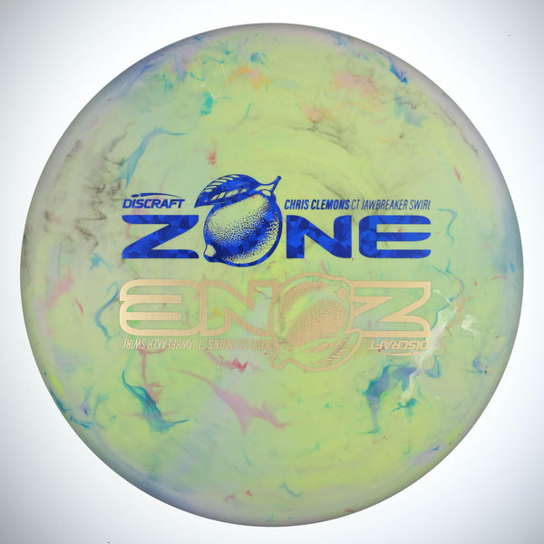 Exact Disc #30 (Blue Dark Shatter) 173-174 Chris Clemons CT Jawbreaker Swirl Zone