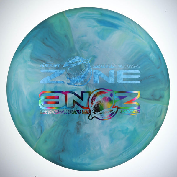 Exact Disc #37 (Blue Light Shatter) 173-174 Chris Clemons CT Jawbreaker Swirl Zone