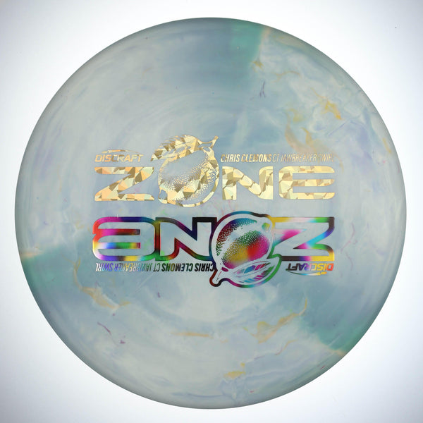 Exact Disc #56 (Gold Shatter) 173-174 Chris Clemons CT Jawbreaker Swirl Zone