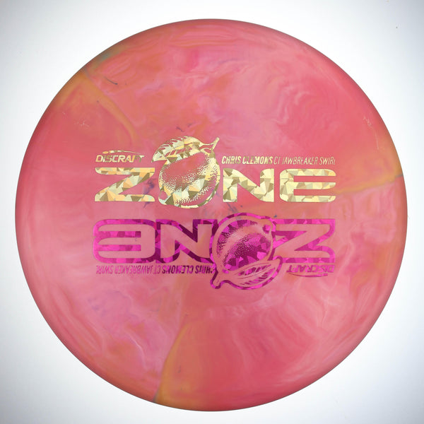 Exact Disc #64 (Gold Shatter) 173-174 Chris Clemons CT Jawbreaker Swirl Zone