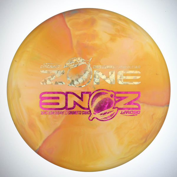 Exact Disc #65 (Gold Shatter) 173-174 Chris Clemons CT Jawbreaker Swirl Zone