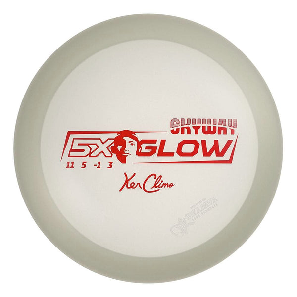 #2 (Red Matte) 164-166 Climo Disc Golf 5x Glow Skyway