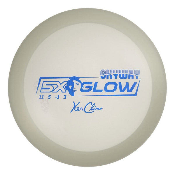 #4 (Blue Matte) 173-174 Climo Disc Golf 5x Glow Skyway