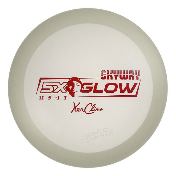 #6 (Maroon) 173-174 Climo Disc Golf 5x Glow Skyway