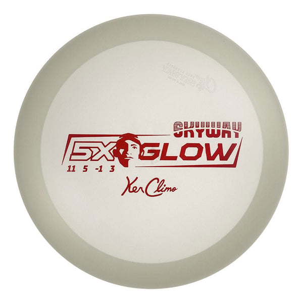 #9 (Maroon) 175-176 Climo Disc Golf 5x Glow Skyway