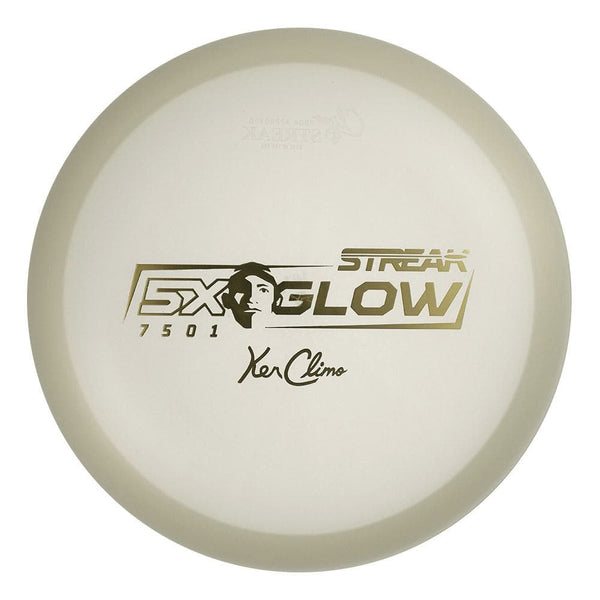 #1 (Gold Metallic) 167-169 Climo Disc Golf 5x Glow Streak