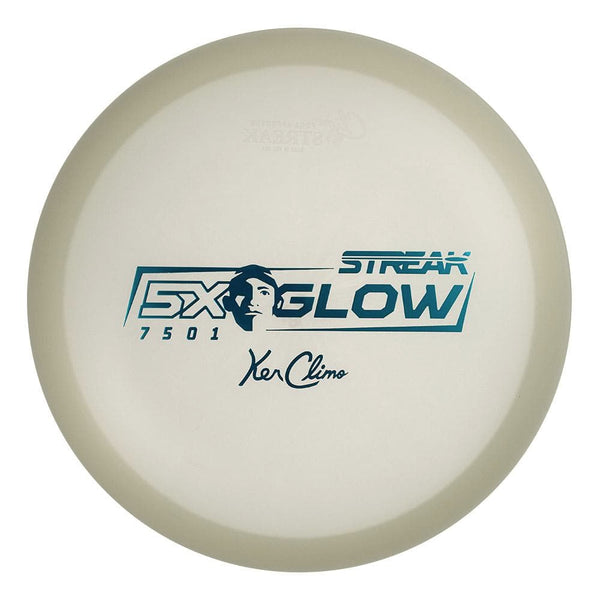 #8 (Teal Metallic) 175-176 Climo Disc Golf 5x Glow Streak