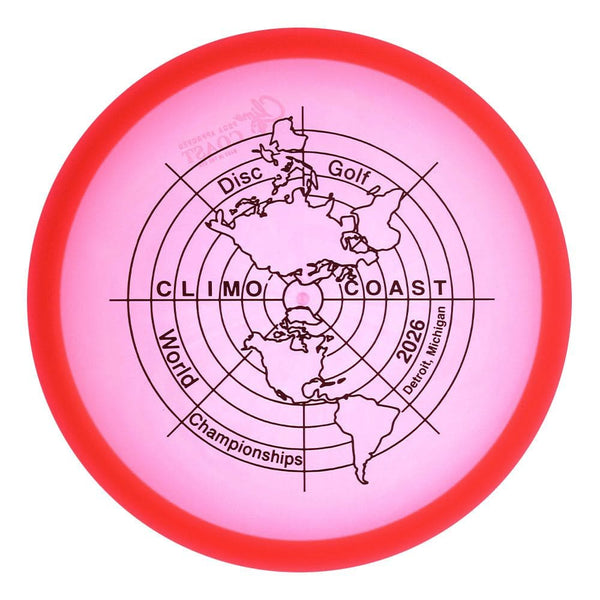#12 Red (Black) 177+ Climo Disc Golf Z Color Glo Coast Detroit 26