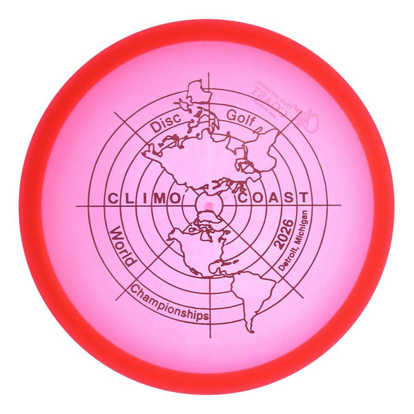 #13 Red (Pink Holo) 177+ Climo Disc Golf Z Color Glo Coast Detroit 26